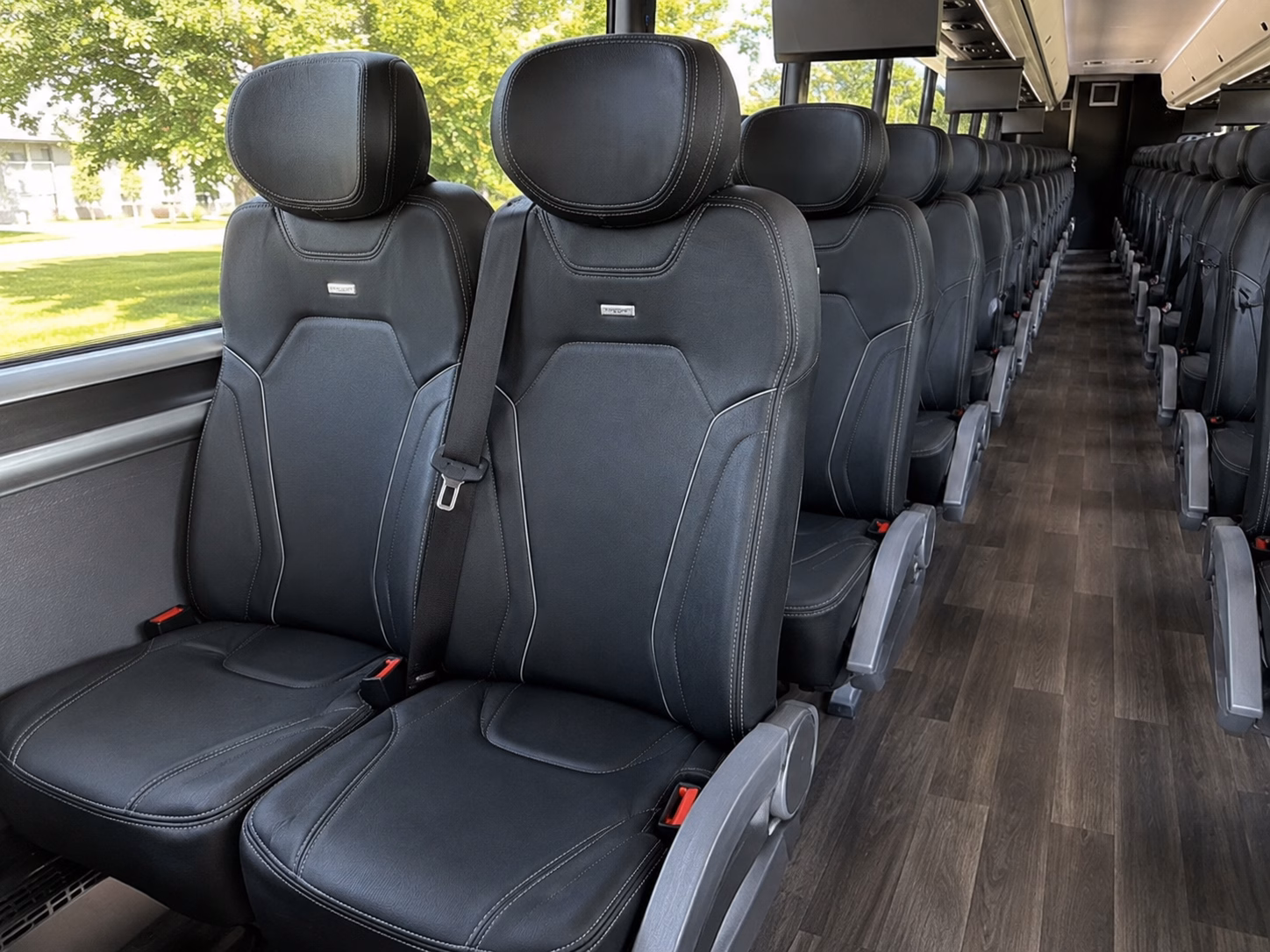 charter bus transportation for westminster s defense corridor to buckley space force base
