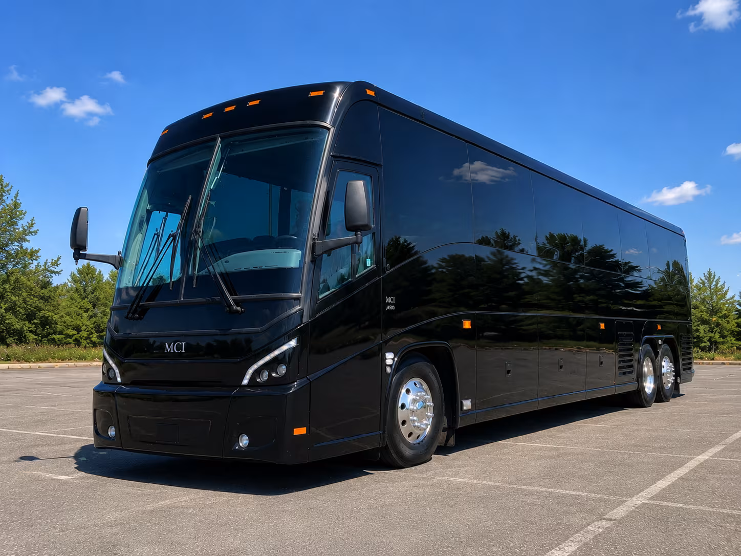 westminster charter bus rental exterior