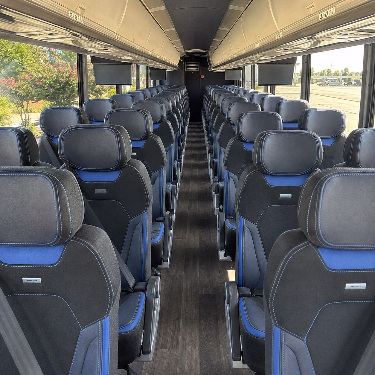 westminster charter bus rental inside