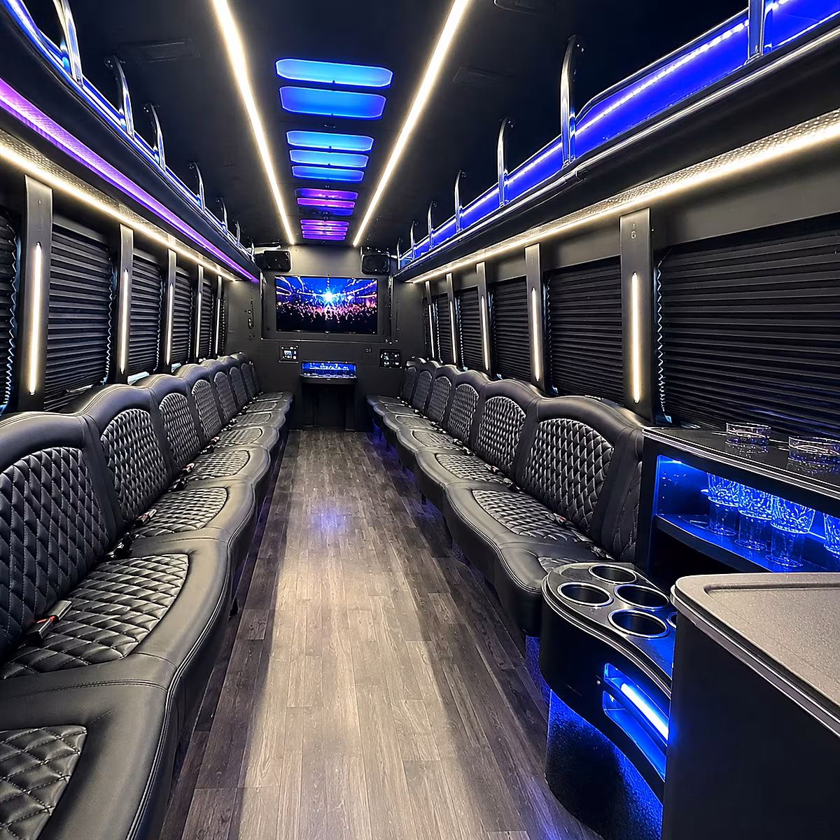 westminster party bus rentals inside