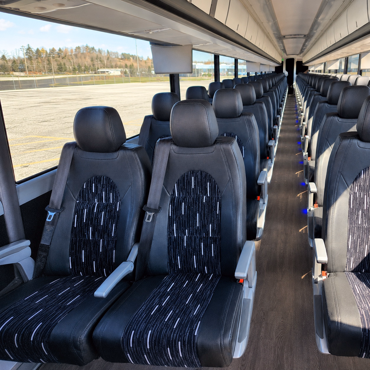 westminster private event transportation onboard seating