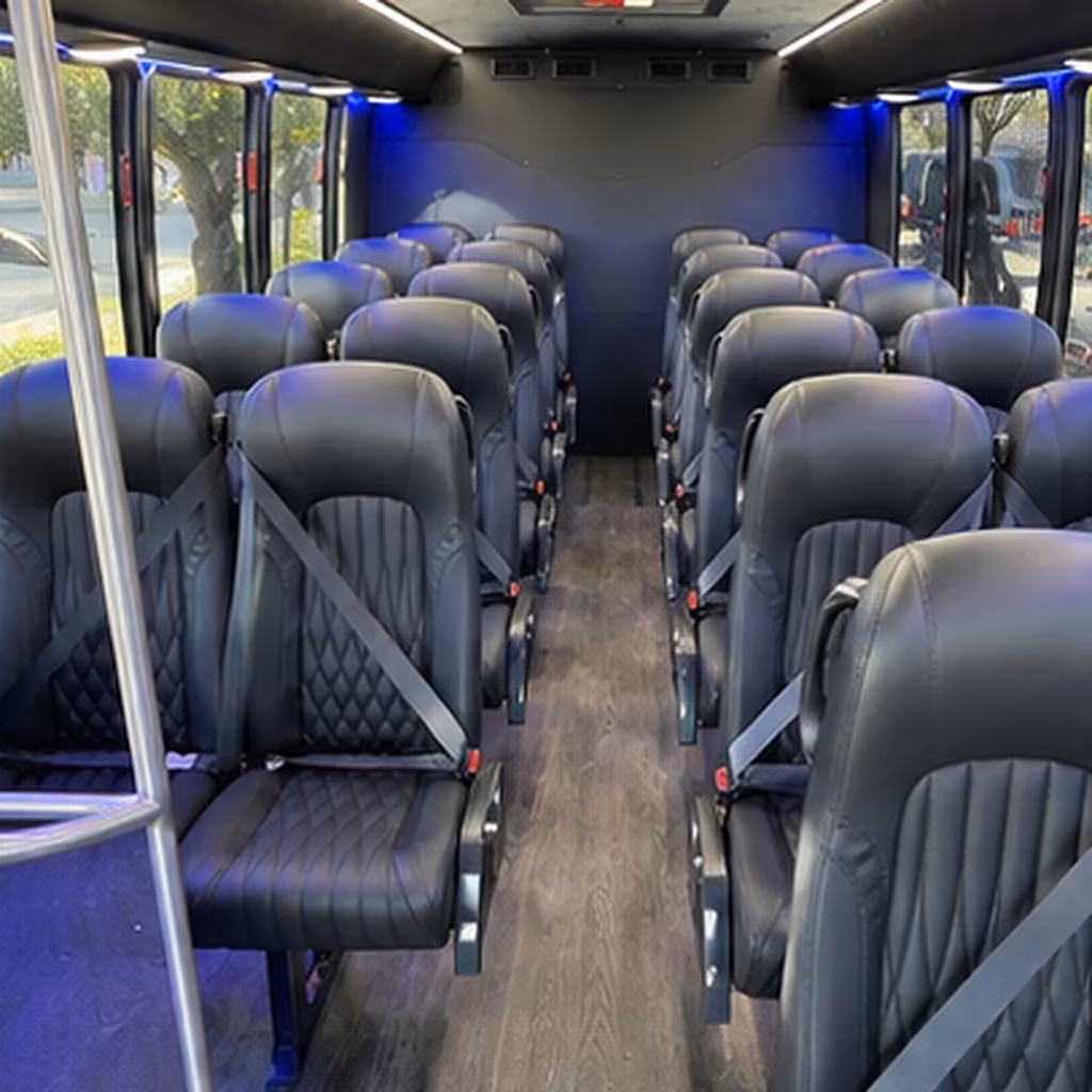westminster religious group transportation onboard seating